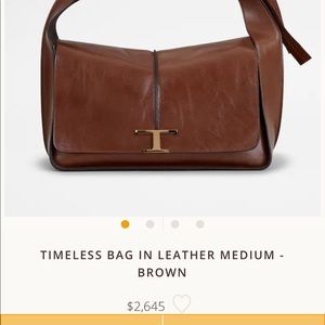 TOD’s bag medium brown bag $2690 NWOT